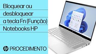 Como bloquear ou desbloquear a tecla Fn (função) em um notebook HP| HP Support