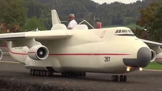 HANS BÜHR RADIO CONTROLLED ANTONOV AN-225 AND BURAN SPACESHIP DECOUPLING SINGULAR