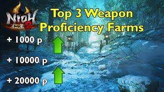 BEST!! How to Farm Weapon Proficiency Fast Nioh 2