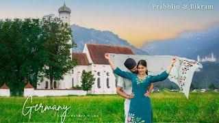 Enchanting Punjabi Pre Wedding in Germany | Prabhlin & Bikram’s Epic Love Journey 