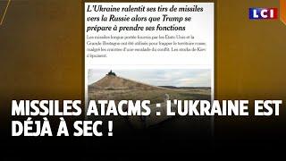 Missiles ATACMS : l'Ukraine est déjà à sec ! ｜LCI