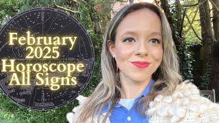 FEBRUARY 2025 HOROSCOPE All Signs: Mars goes direct and Venus Enters Aries!