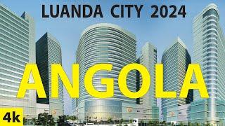 Luanda City 2024 , Angola 4K By Drone