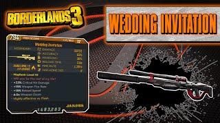 Legendary Item Guide | Wedding Invitation | [Borderlands 3]