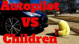 Tesla Autolilot/Summon: Will It Detect a Child? Or turn them into pulp?