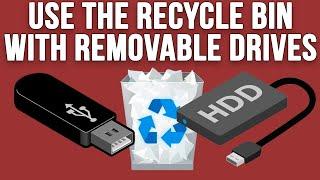 Add the Recycle Bin Option to Your External USB Drives