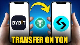 How To Transfer USDT On Ton From Bybit To Bitget Wallet