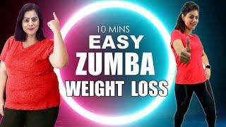 10 Mins Easy Weight Loss Zumba Dance Workout For Beginners At HomeBest Home Workout To Lose Weight