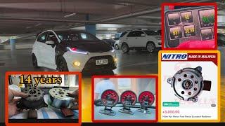 Aux/Fan Motor Replacement from Lazada ( Nitro) | Ford Fiesta mk7 | DiY