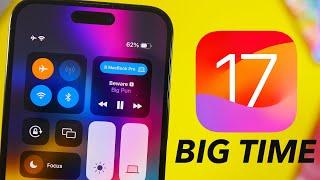 iOS 17 - Big Time Moves !