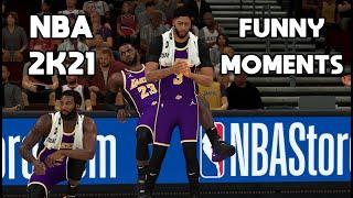 NBA 2K21 Funny Moments and Glitches