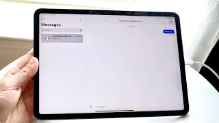 How To Send iMessages/Text Messages From iPad! (2024)