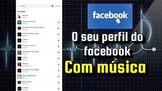 Como colocar música no perfil do seu FACEBOOK