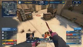 S1mple get his knife kill vs G2 - CS:GO Highlights