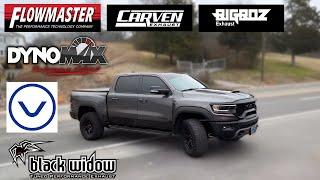 The Ultimate RAM TRX Exhaust Sound TEST!