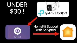 How-To: HomeKit Video With a $30 Cam Using Scrypted! - ONVIF Camera Setup Guide