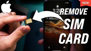 How to Remove Sim Card From iPhone