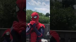 I recreated The Amazing Spider-man: Becoming Spiderman scene, creating the suit