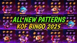 NEW KOF BINGO PATTERNS!! GET GUARANTEED KOF SKIN IN MLBB X KOF EVENT 2025! - MLBB