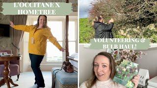 Hometree weekend with L'Occitane, cottage garden centre & bulb shopping!