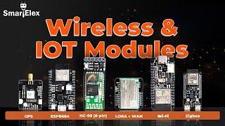 SmartElex Wireless & IoT Modules for Your Projects | Experience the ultimate wireless connectivity