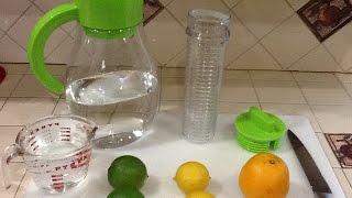 How To Make A Lime Lemon And Orange Detox Water