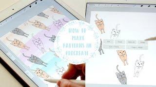 how to make patterns in procreate | ohsofawn