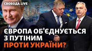 «Друзі Путіна» в Європі влаштують в Україні блекаут? Погрози Фіцо, Сибіга у Сирії | Свобода Live