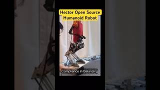 Hector Open Source Humanoid Robot ROS Project Idea #robotics