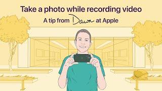 A tip from Dawn at Apple: Take photos while recording video on iPhone or iPad | Apple Support