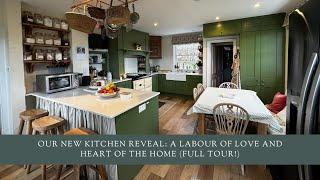 Our New Kitchen Reveal: A Labour of Love and Heart of the Home (Full Tour!)