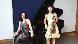 Janáček Violin Sonata - Teodora Sorokow & Ruzha Semova