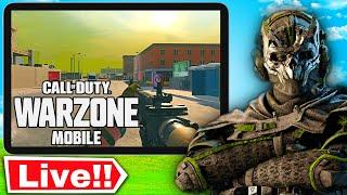 WARZONE MOBILE LIVE STREAM ON iOS | CALL OF DUTY WARZONE MOBILE GAMEPLAY ON iPAD PRO M1