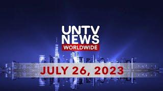 UNTV News Worldwide | July 26, 2023