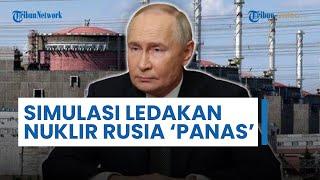 Simulasi Mengerikan Perang Nuklir Rusia-AS: Ledakan Melelehkan Jalan & Menghancurkan Tulang Manusia