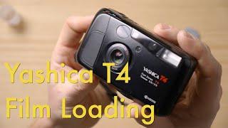 How to Load Film in a Yashica T4 || Film Loading