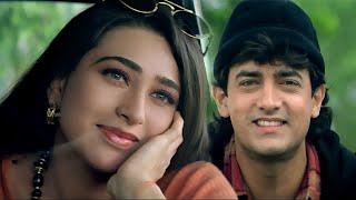 Aaye Ho Meri Zindagi Mein Tum Bahar Banke | Aamir Khan | Karisma | Udit Narayan | Hindi Love Song