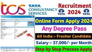 TCS Online Form Apply 2024  How Fill TCS Online Form 2024TCS TATA Consultancy Services Form Apply