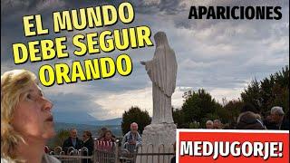 Oren por La Paz para Mitigar los Futuros Eventos, Virgen de Medjugorje- Mensaje