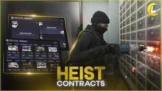 [QB/ESX] FIVEM HEIST CONTRACTS SCRIPT | DETAILED WALKTHROUGH | PAID