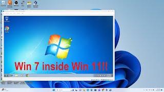 Windows 7 in 2023 with Virtual Box Oracle 7.0