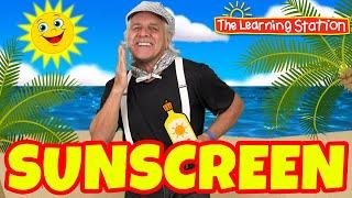 Summer Dance Songs for Children  Sunscreen Song with Lyrics  Kids Songs by The Learning Station