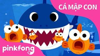 Cá Mập Con | Baby Shark Tiếng Việt | Bài hát Vietnam | Pinkfong! Cá mập con - Nhạc thiếu nhi