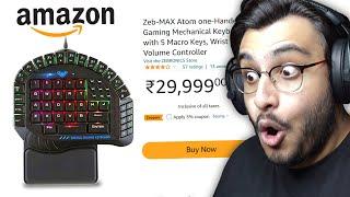 I BOUGHT THE WEIRDEST GAMING KEYBOARD ON AMAZON