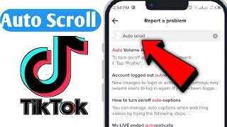 How to Auto Scroll Tiktok Video on Android 2024 | Auto Scroll in tiktok