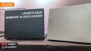 RVlog - Launch Asus Zenbook 14 OLED UX3405