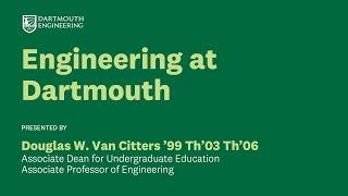 Info Session: Engineering at Dartmouth