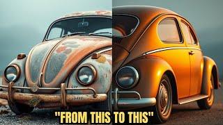 From Junkyard to Gem VW Beetle Restoration Journey