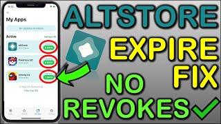 Tweaked Apps Not Opening FIXED  AltStore Crashes or Apps Crash FIX  AltStore Refreshing Explained