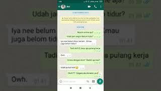 Chat WA pacar teman,dikasih PAP TT